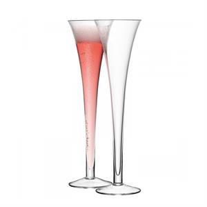 LSA Bar Set of 2 Hollow Stem Champagne Flute